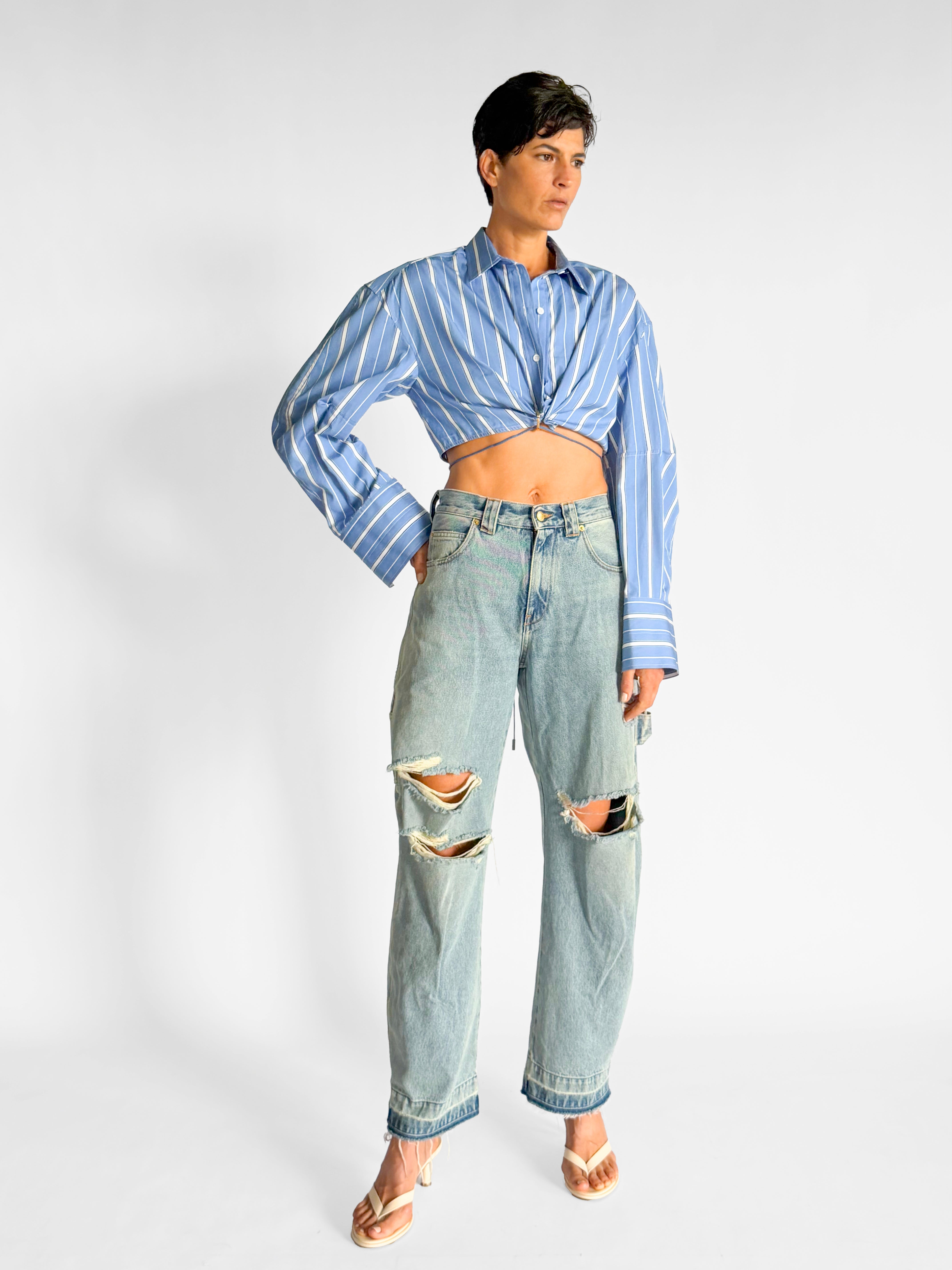 Dark Park Baggy High Waist Jean, image 5 of 5