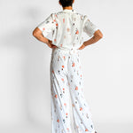 Ginia Isla Silk Shirt & Pants Set, image 5 of 5