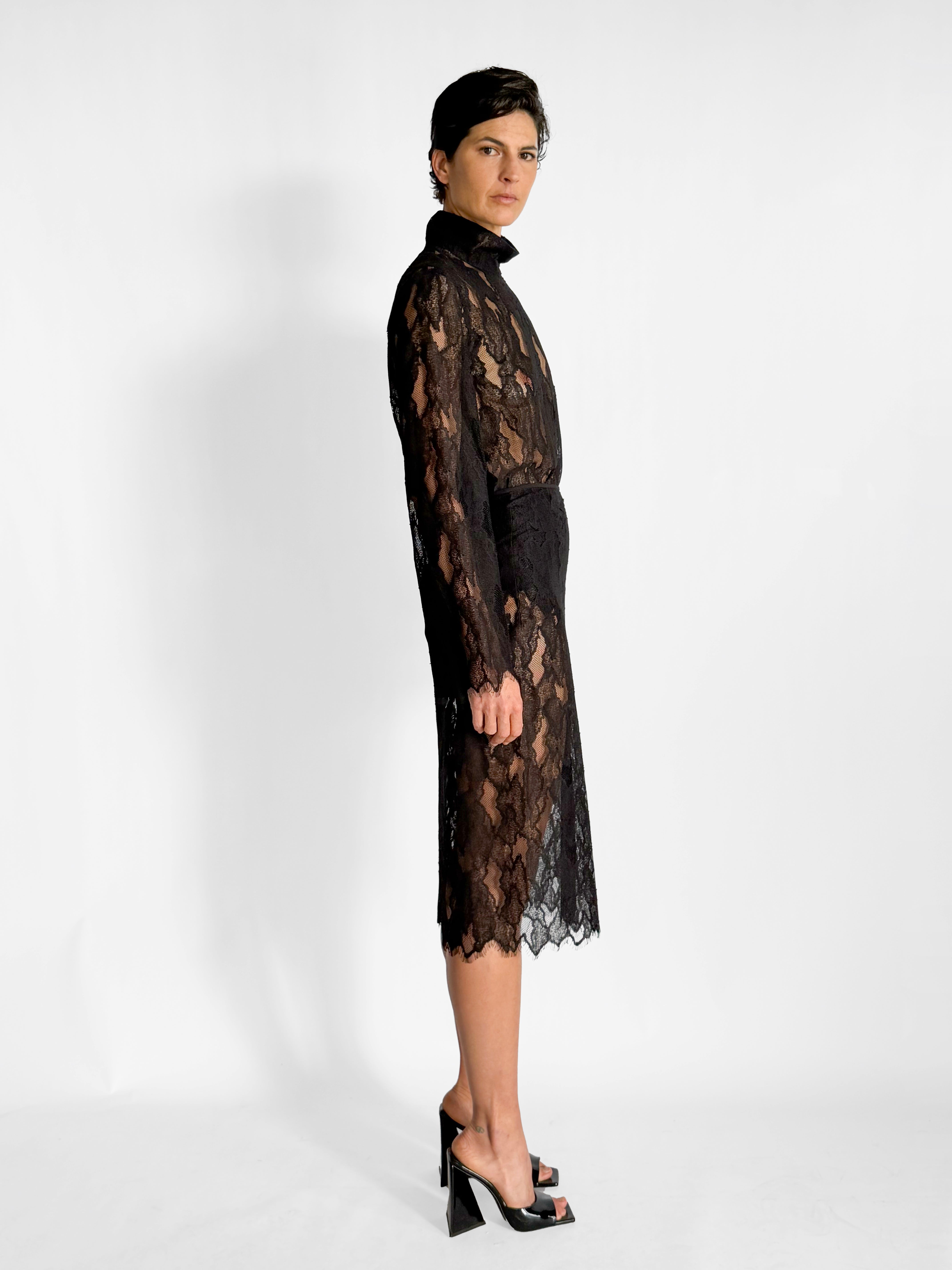 Camilla and Marc Zemira Lace Top & Midi Skirt Set, image 5 of 6