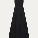 Broderie Strapless Dress