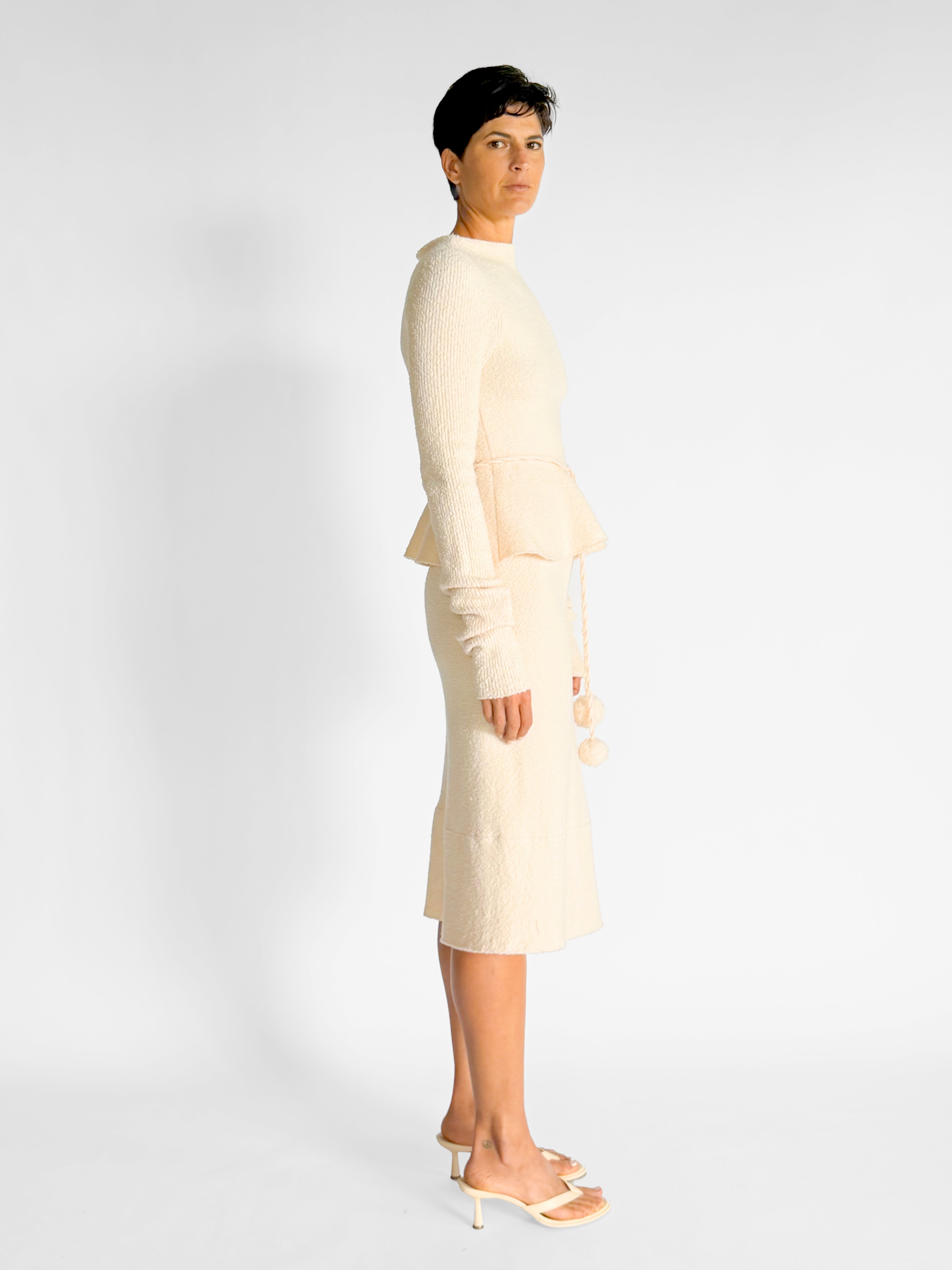 Petar Petrov Erin Silk Ribbed Knit Legging, image 6 of 6