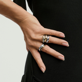Organic Dome Thin Nesting Ring