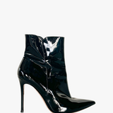 Patent Leather Ankle Boot