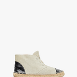 Interlocking CC Logo Lace-Up Boots
