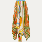 Paradiso Silk Scarf Skirt