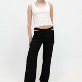 Zip Detail Pants