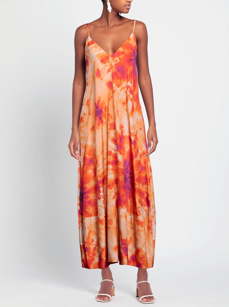 Silk Blend Slip Dress