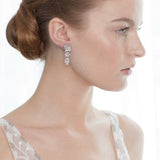 Silver Whisper Drop Earings