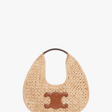 Raffia Hobo Bag