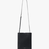 Line Leather Crossbody Bag