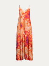 Silk Blend Slip Dress