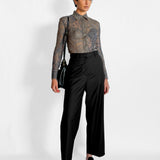 Cotton Blend Lace Shirt