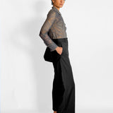 Cotton Blend Lace Shirt
