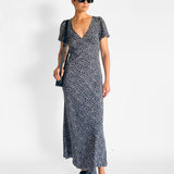 Short Sleeve Bias Dress