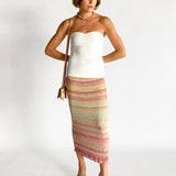 Dancer Ribbed Knit Skirt