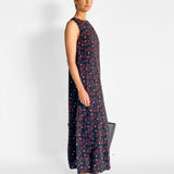 Curved Waist Midi Dress