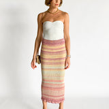 Dancer Ribbed Knit Skirt