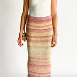 Dancer Ribbed Knit Skirt