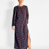 Long Sleeve Column Dress