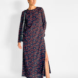 Long Sleeve Column Dress