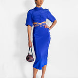 Loophole Tie Skirt & Button Up Shirt Set