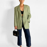 Vintage Mens Fine Houndstooth Blazer