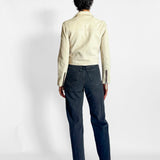Aken Washed Leather Jacket