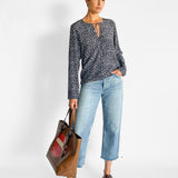 Popover Tie Blouse
