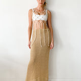 Crocheted Maxi Skirt