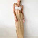 Crocheted Maxi Skirt