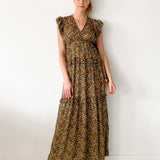 Samanta Ruffled Georgette Maxi Dress