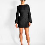 Dalicia Wool Blend Mini Dress