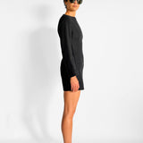 Dalicia Wool Blend Mini Dress