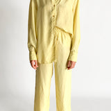 Crushed Silk Shirt and Pant set