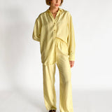 Crushed Silk Shirt and Pant set