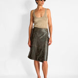 Dawn Leather Skirt