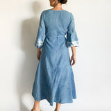 Linen Wrap Dress