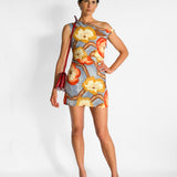 Avery Twist Mini Dress