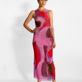Italian Watercolour Dress