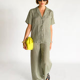 Silk Relaxed Shirt and Pant Set