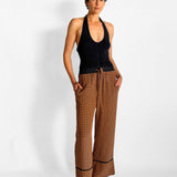 Amalfi Halter Knit Top