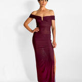 Poppy Gathered Maxi Dress