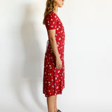 Locklin Floral Midi Dress