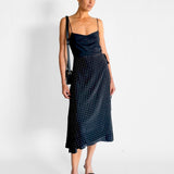 Polka Dot Midi Dress