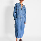Denim Jumpsuit Dress