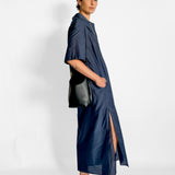Pop-over Shirt Dress