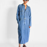 Denim Jumpsuit Dress