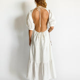 Franc Open Back Maxi Dress