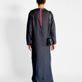 Long Sleeve Linen Dress