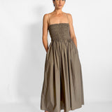 Shirred Bodice Dress